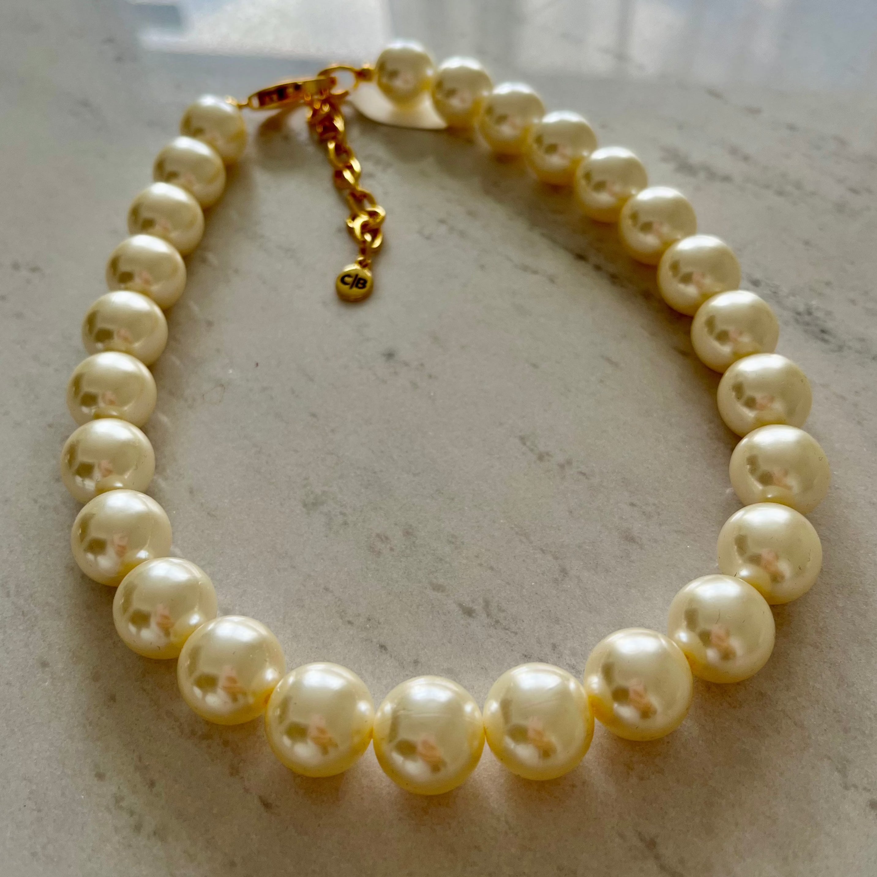 Oversized Pearl Necklace