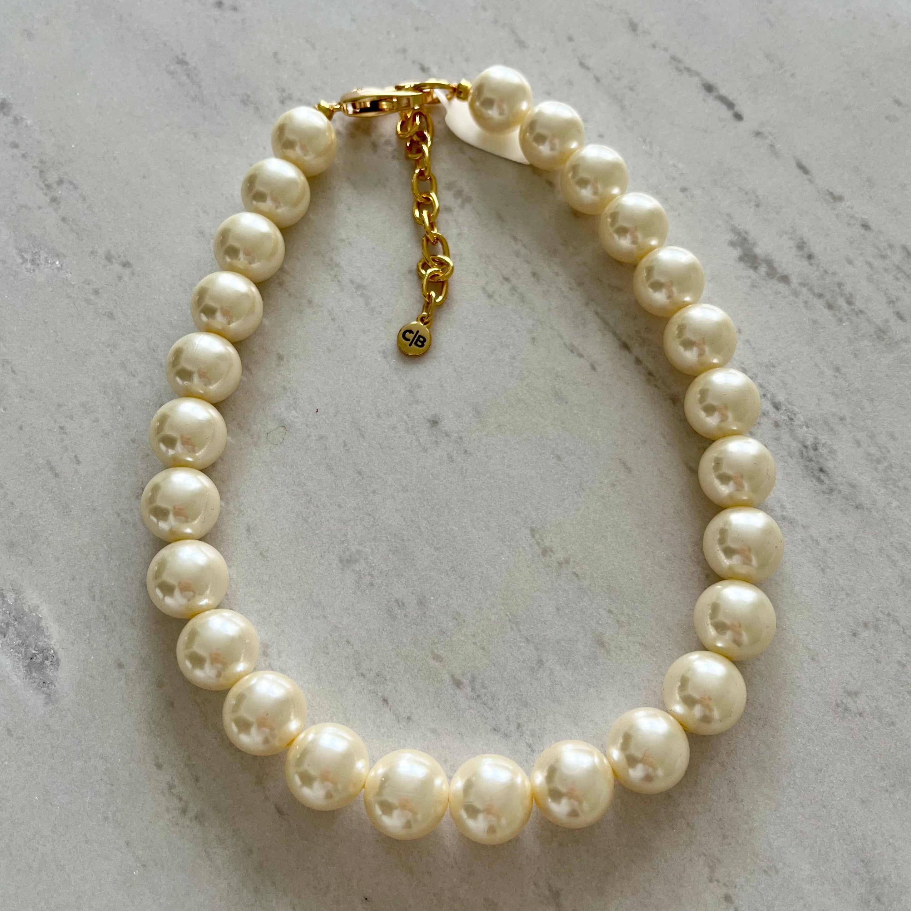 Oversized Pearl Necklace
