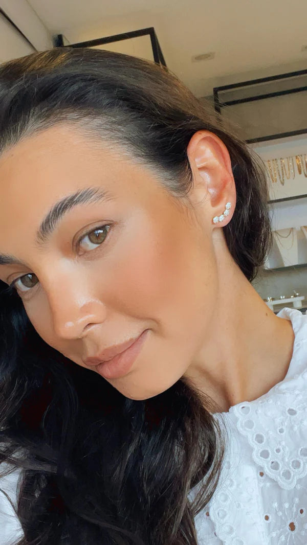 Flower Ear Cuff Earrings