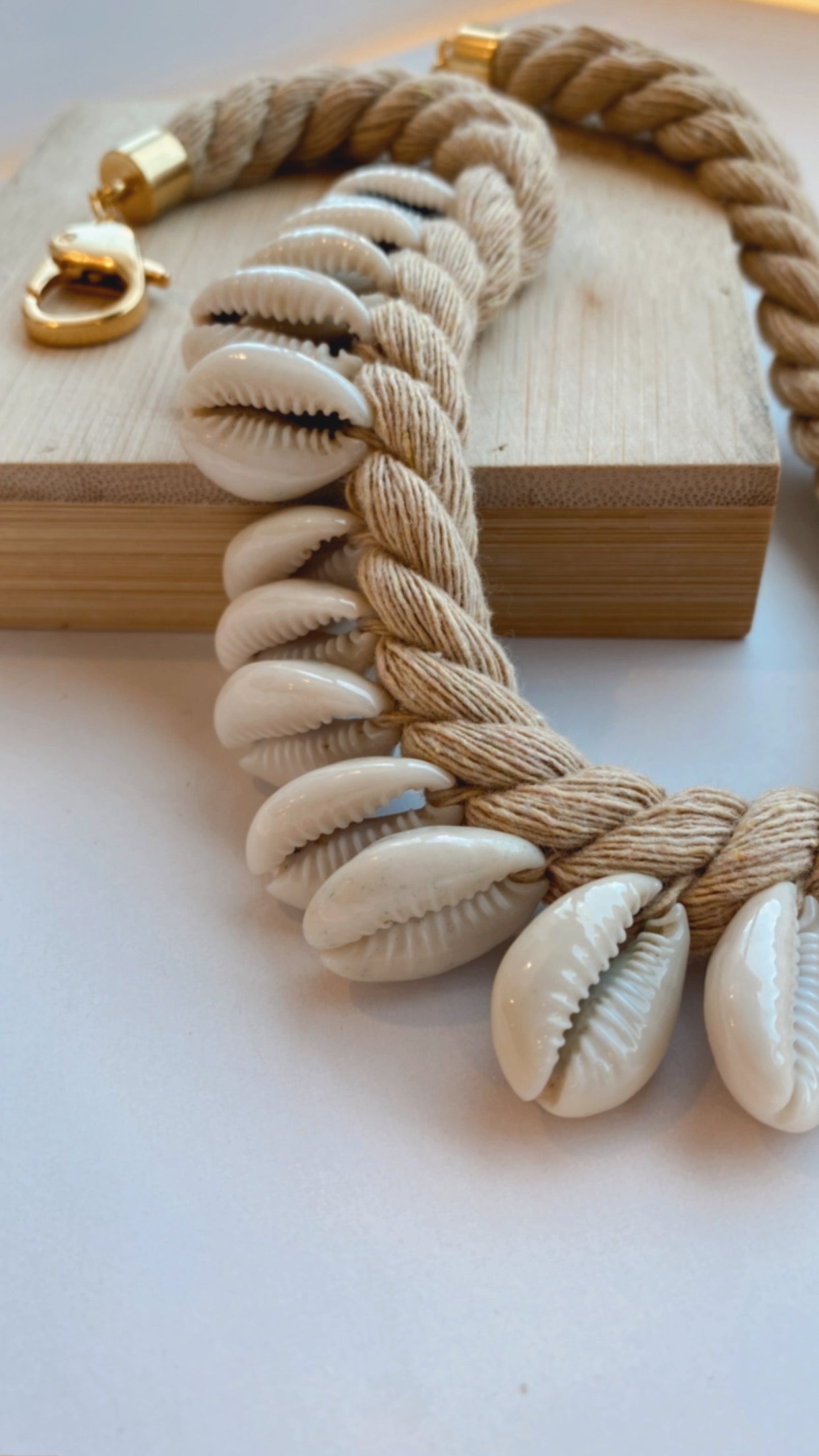 Cowries Rope Necklace