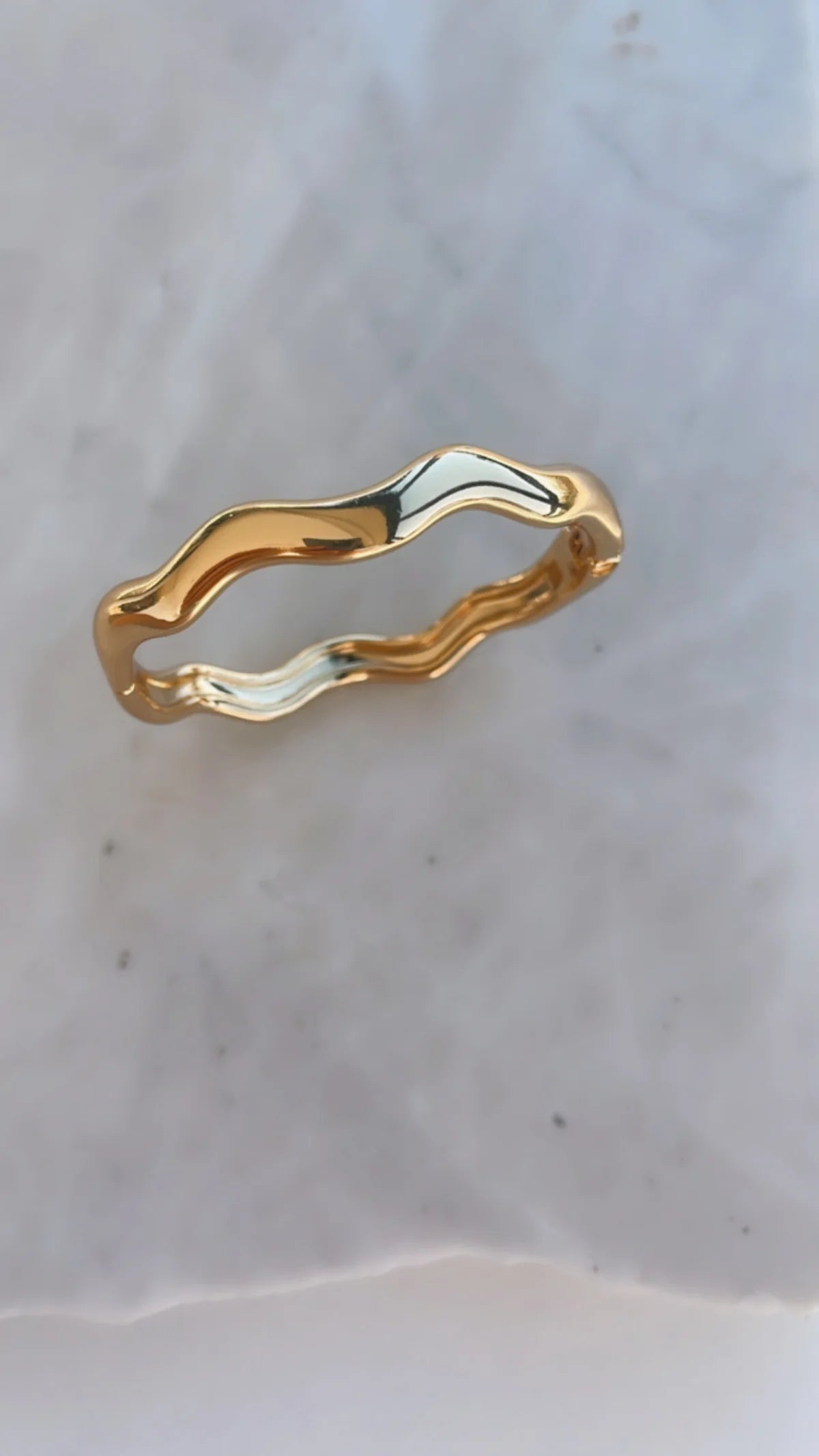 Zig-Zag Bracelet - Gold