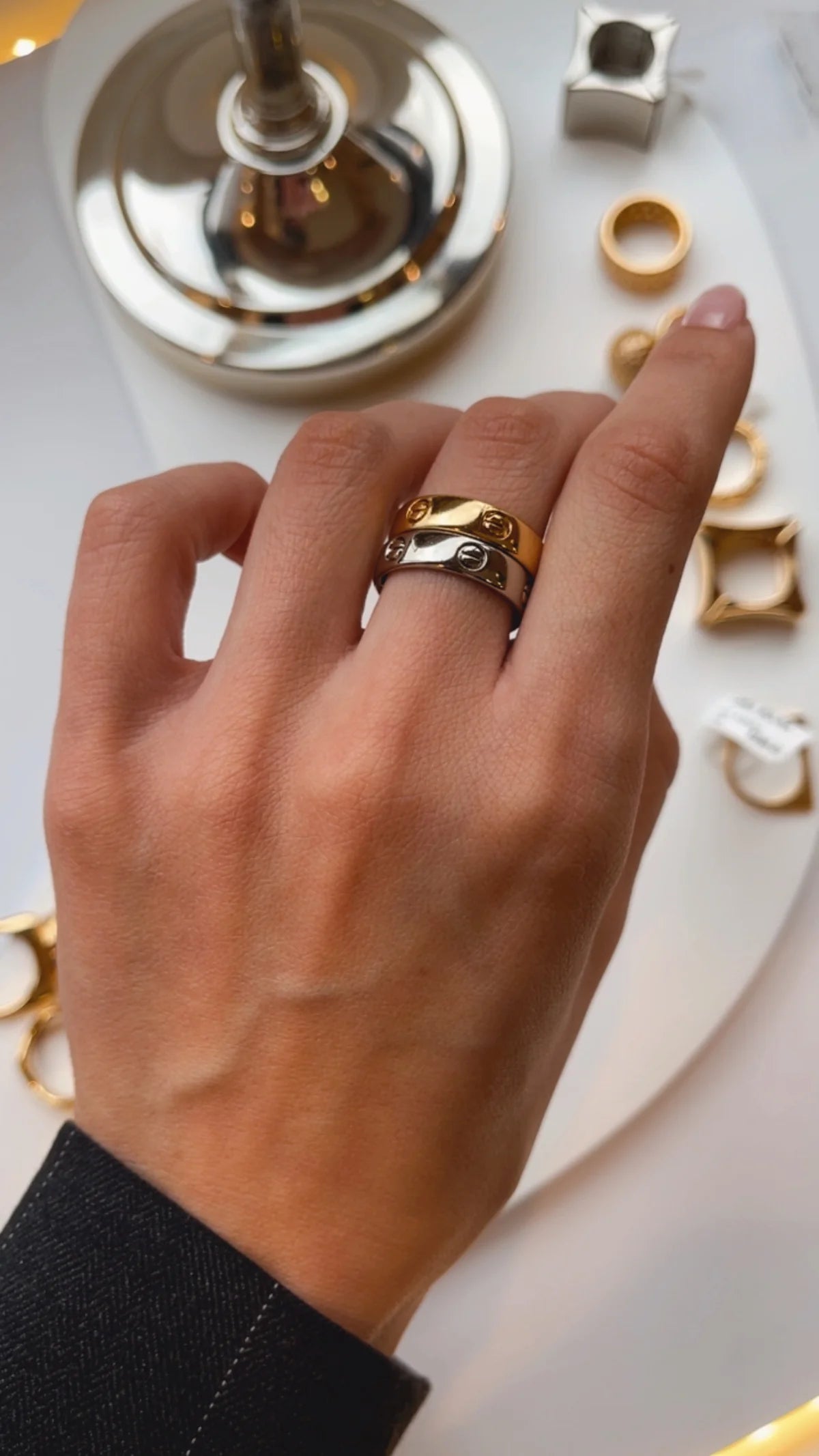 C Love Ring - Gold