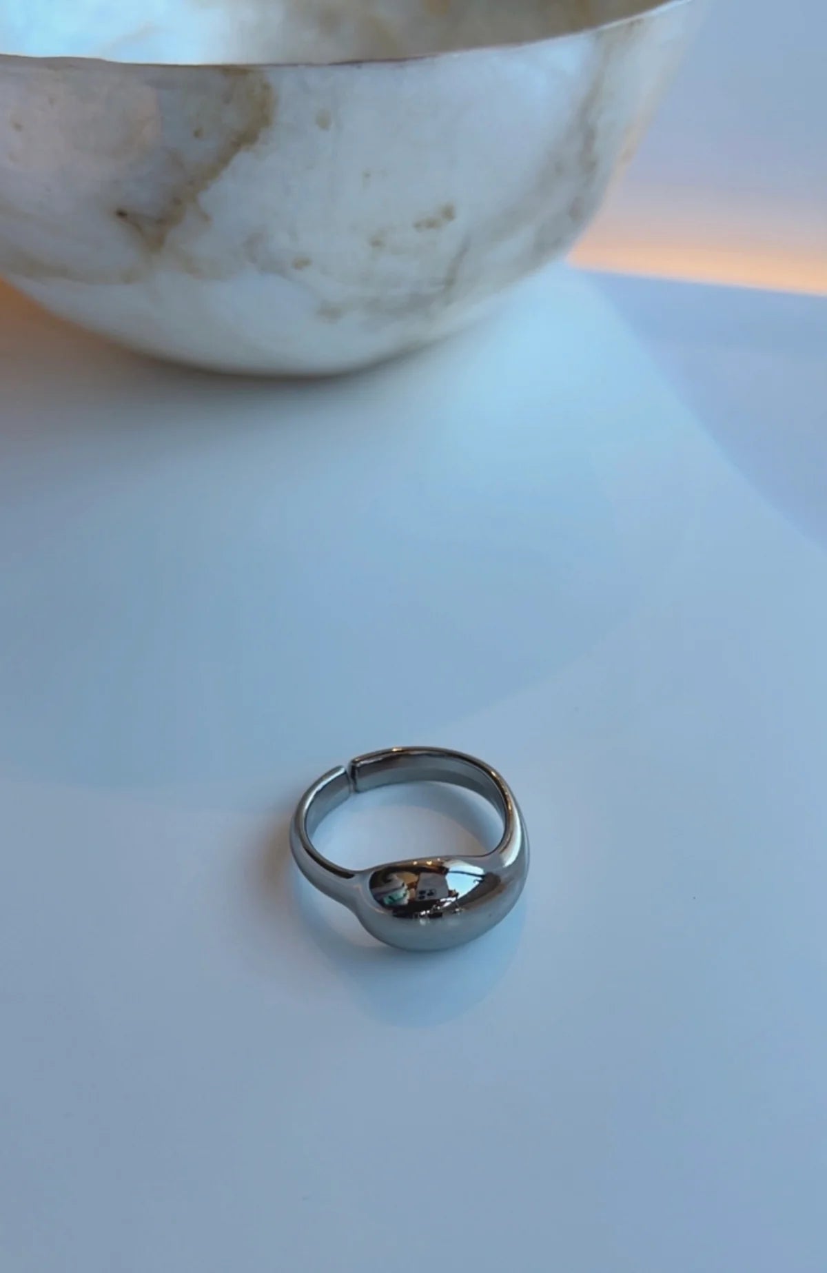 Canoe Ring - Silver