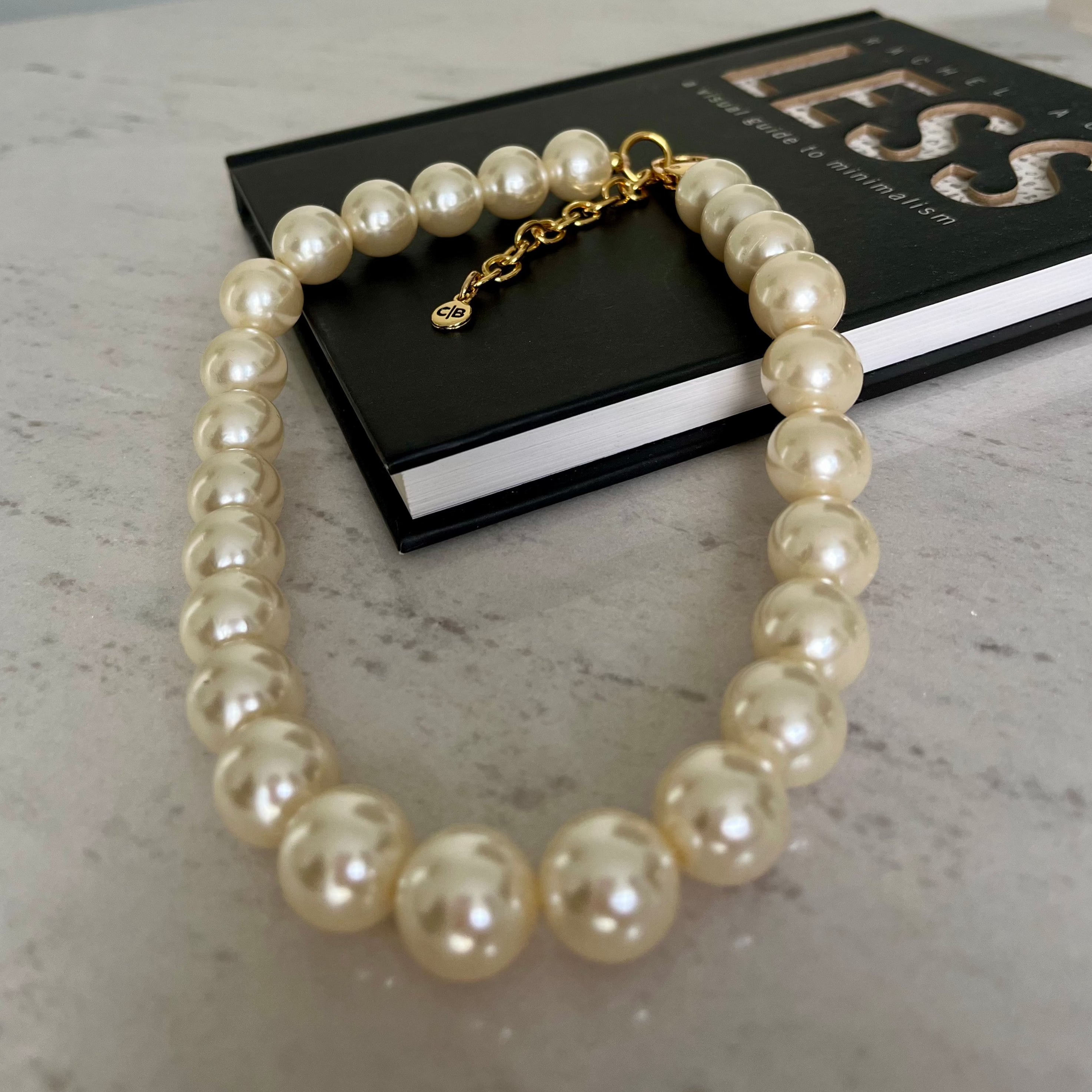 Oversized Pearl Necklace