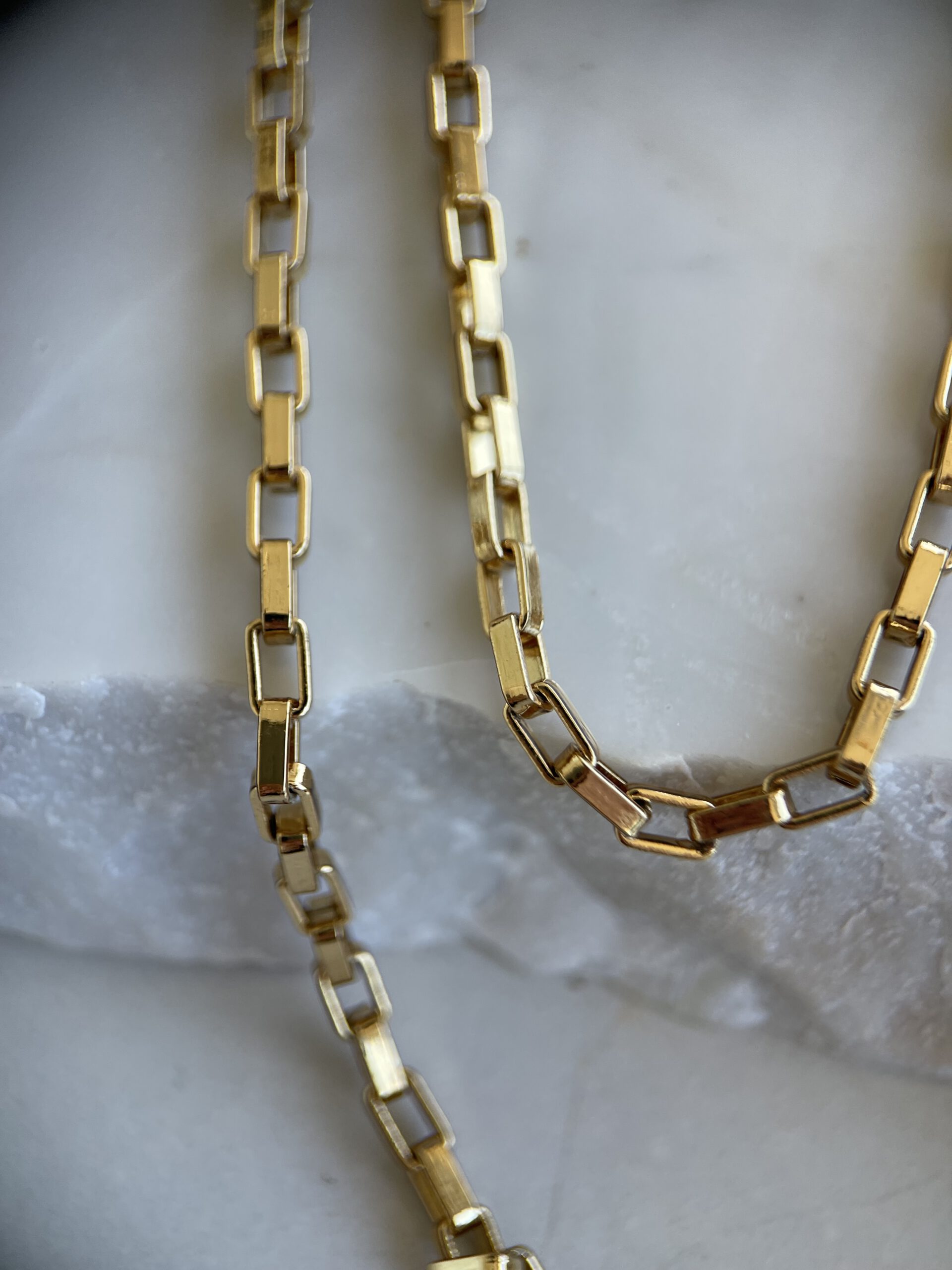 Long Square Necklace