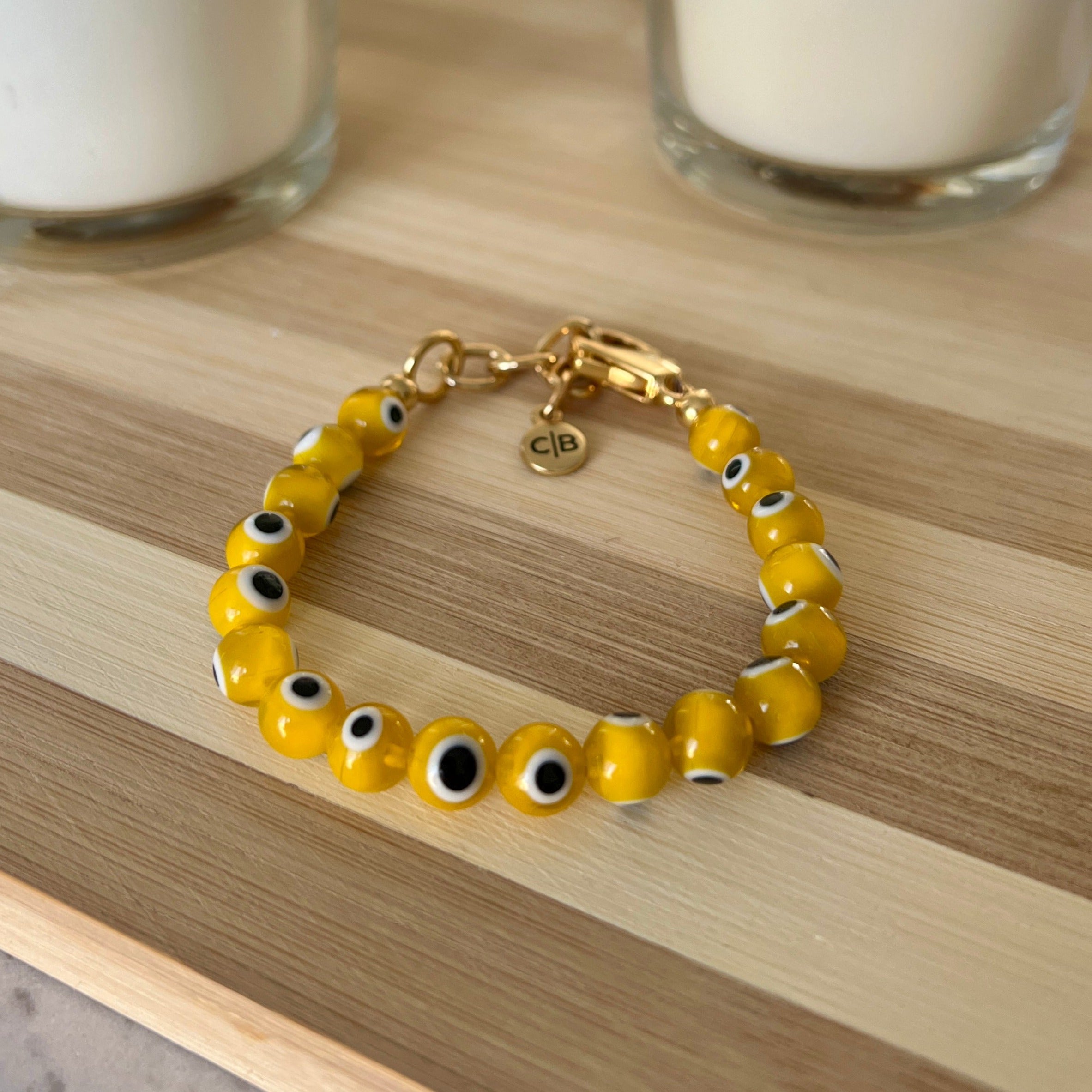 Yellow Eye Bracelet